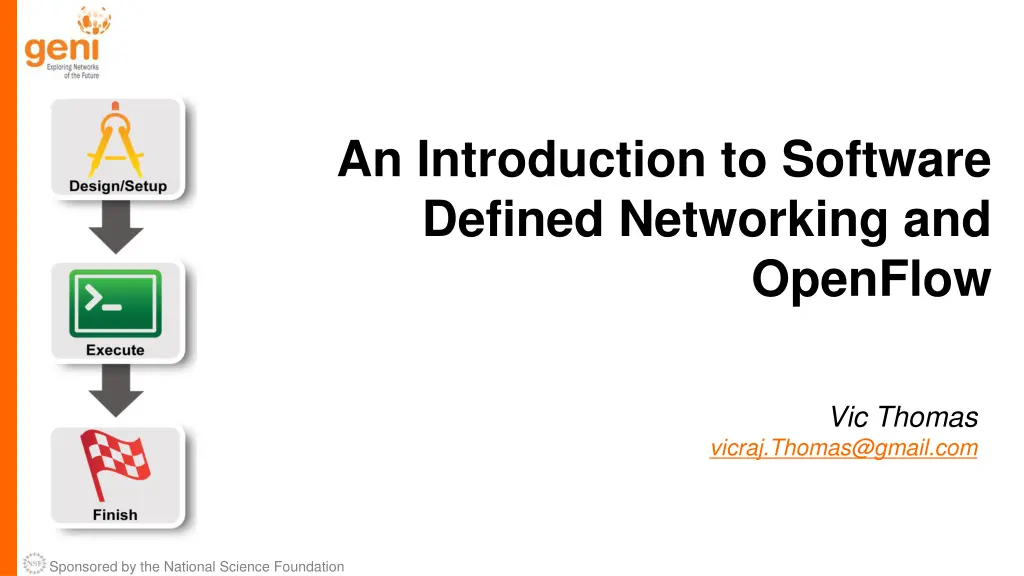 an introduction to software defined networking and