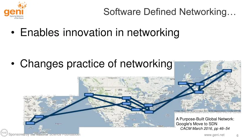 software defined networking
