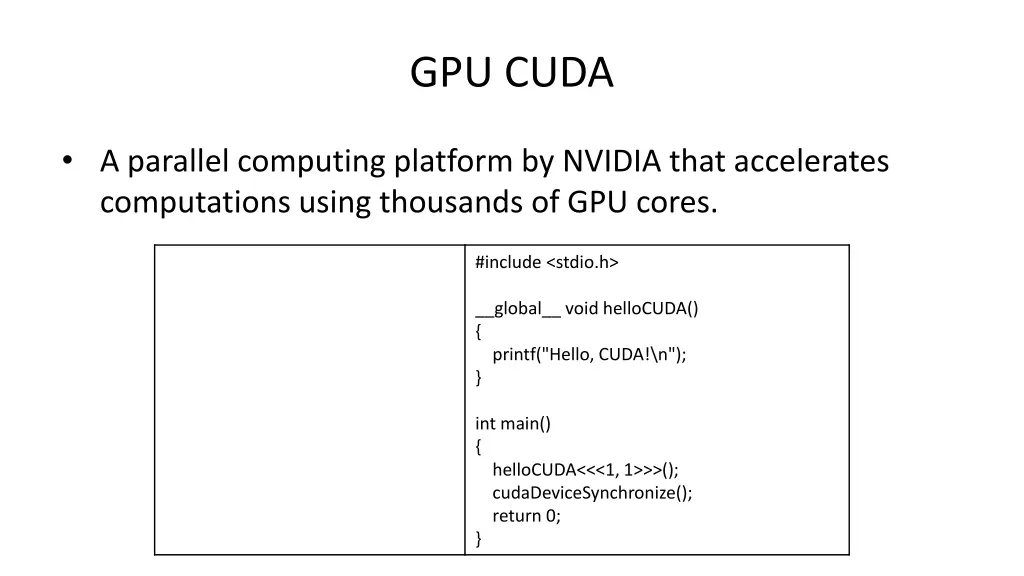 gpu cuda