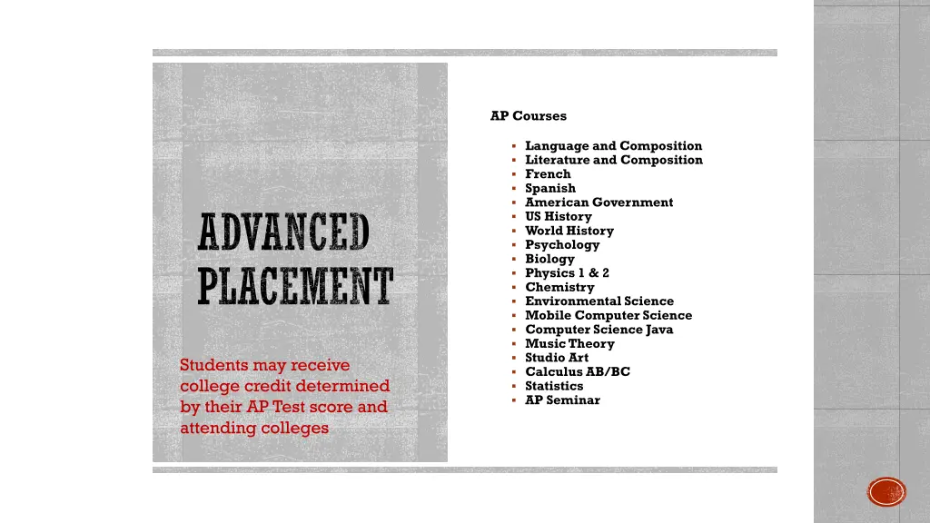 ap courses