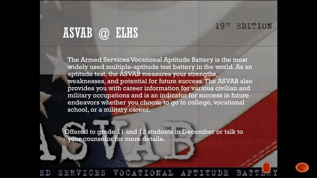 asvab @ elhs