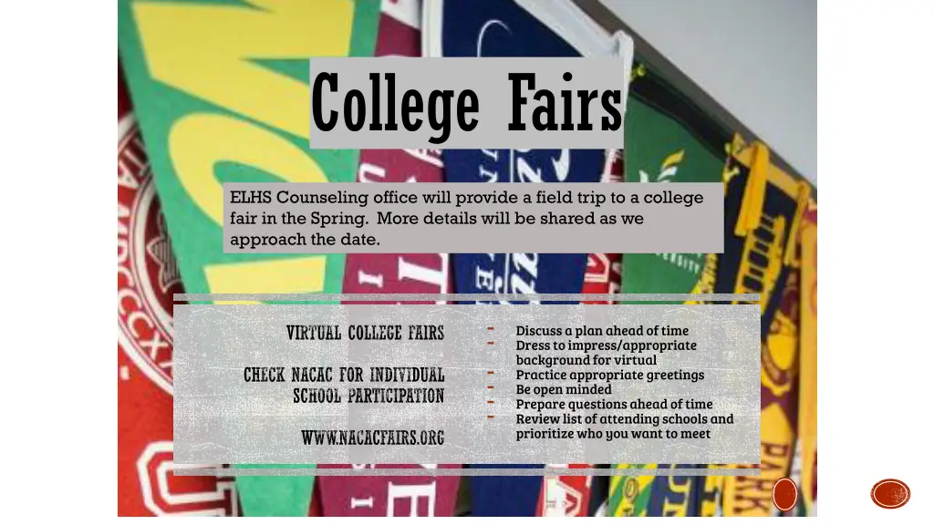 college fairs