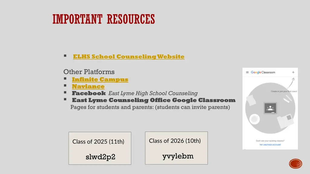 important resources