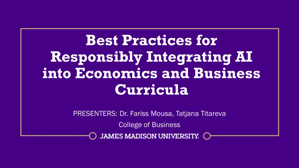 best practices for responsibly integrating