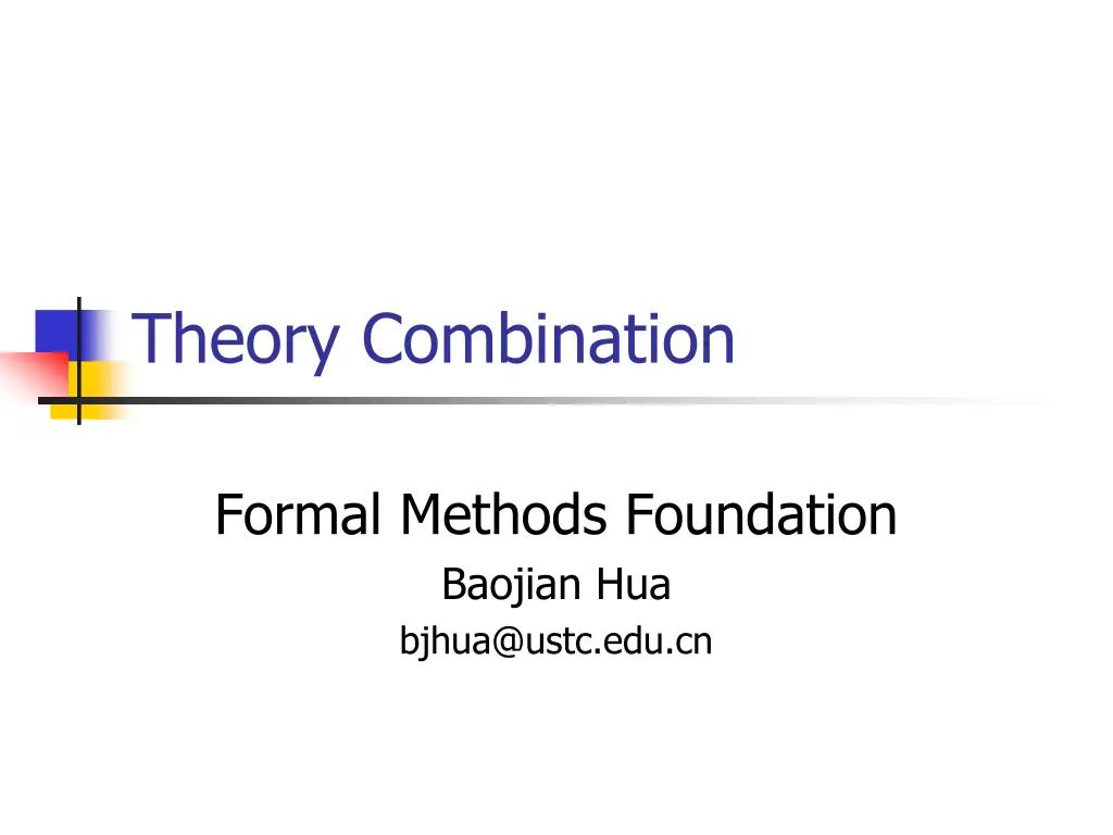 theory combination