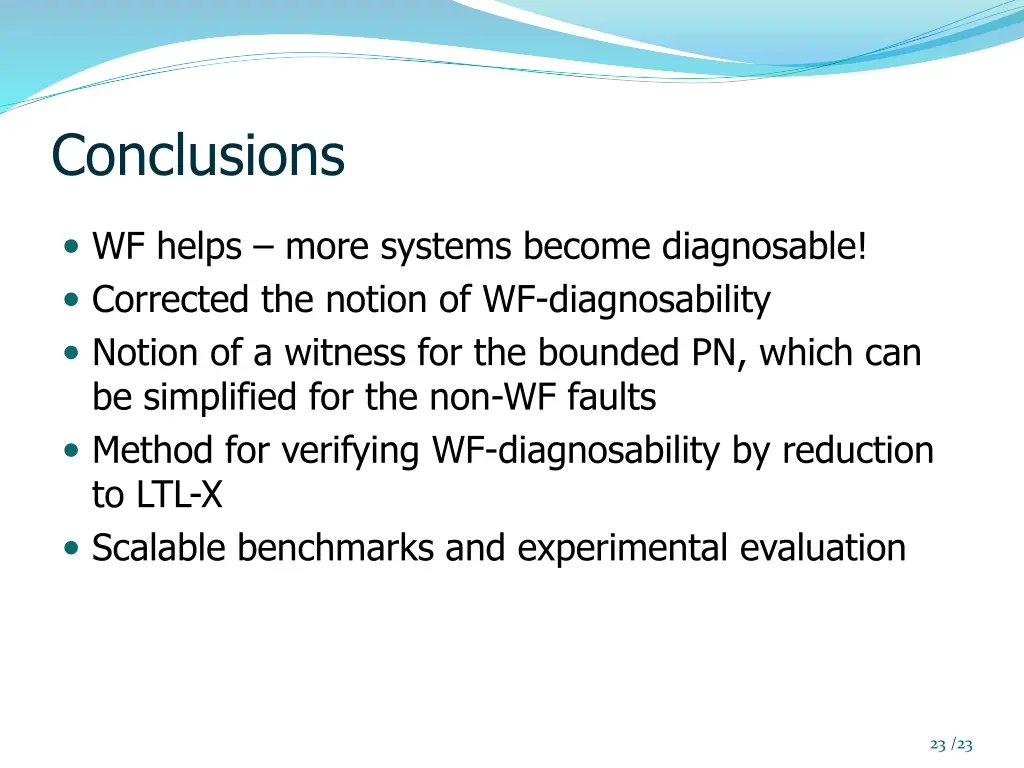 conclusions