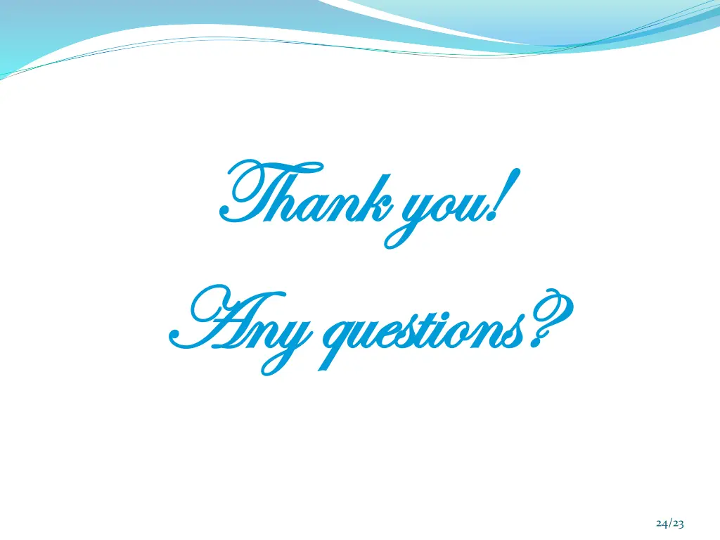 thank you thank you any questions any questions
