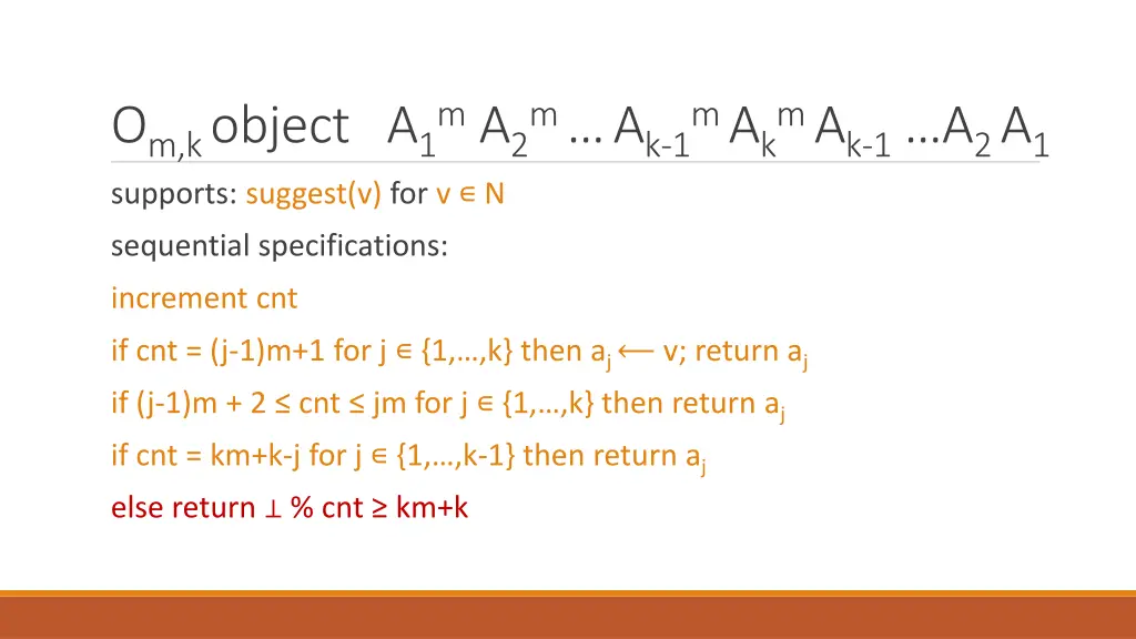 o m k object 4