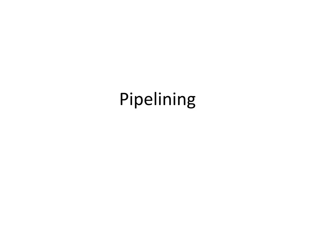 pipelining