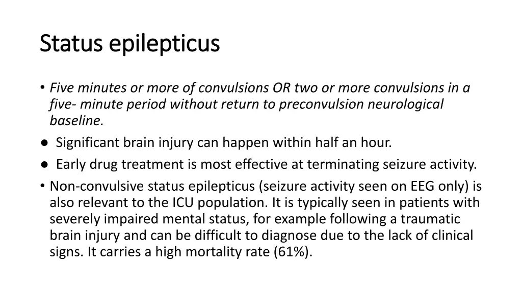 status epilepticus status epilepticus