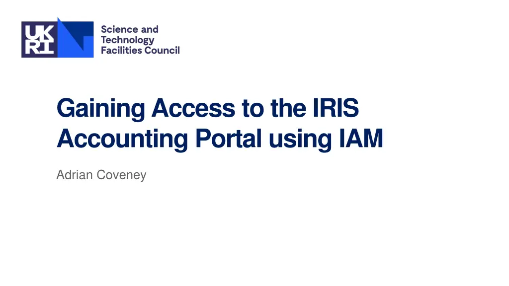gaining access to the iris accounting portal