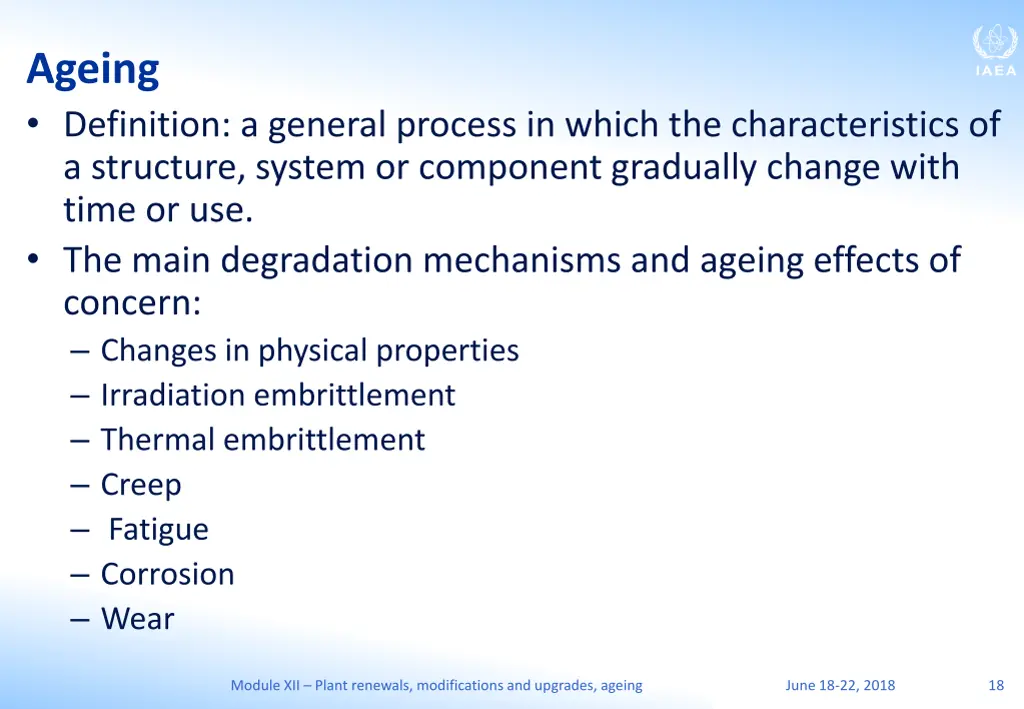 ageing definition a general process in which