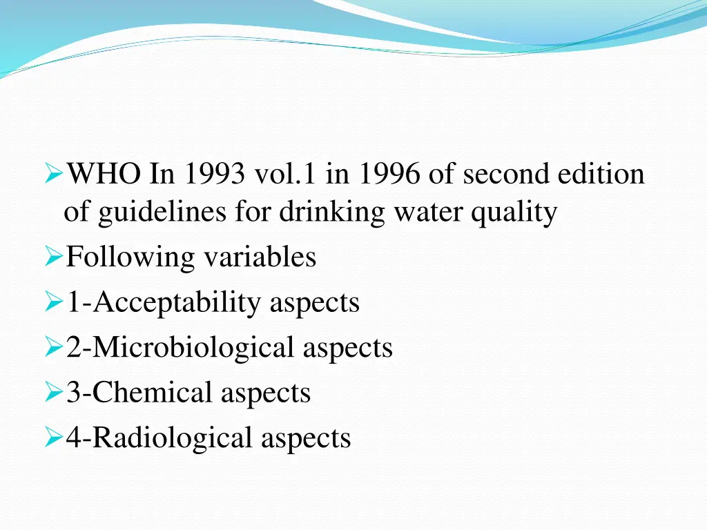 who in 1993 vol 1 in 1996 of second edition