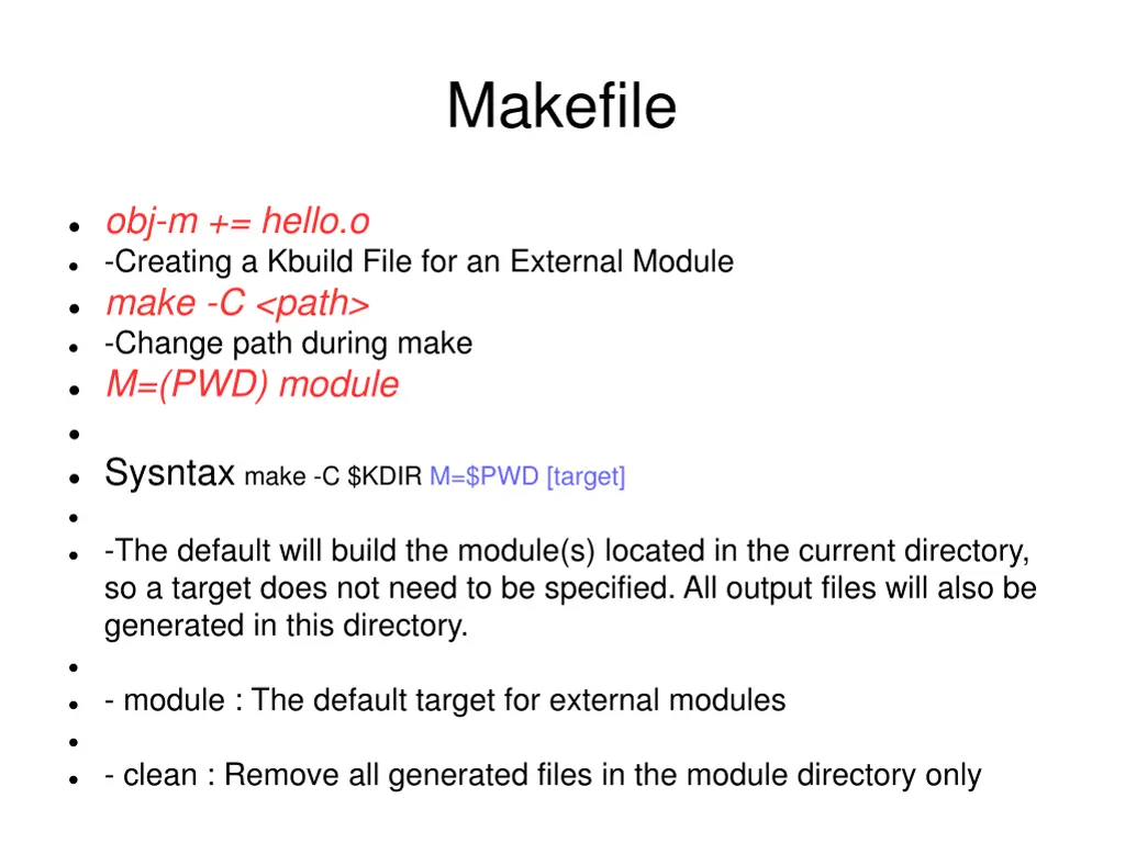 makefile 1