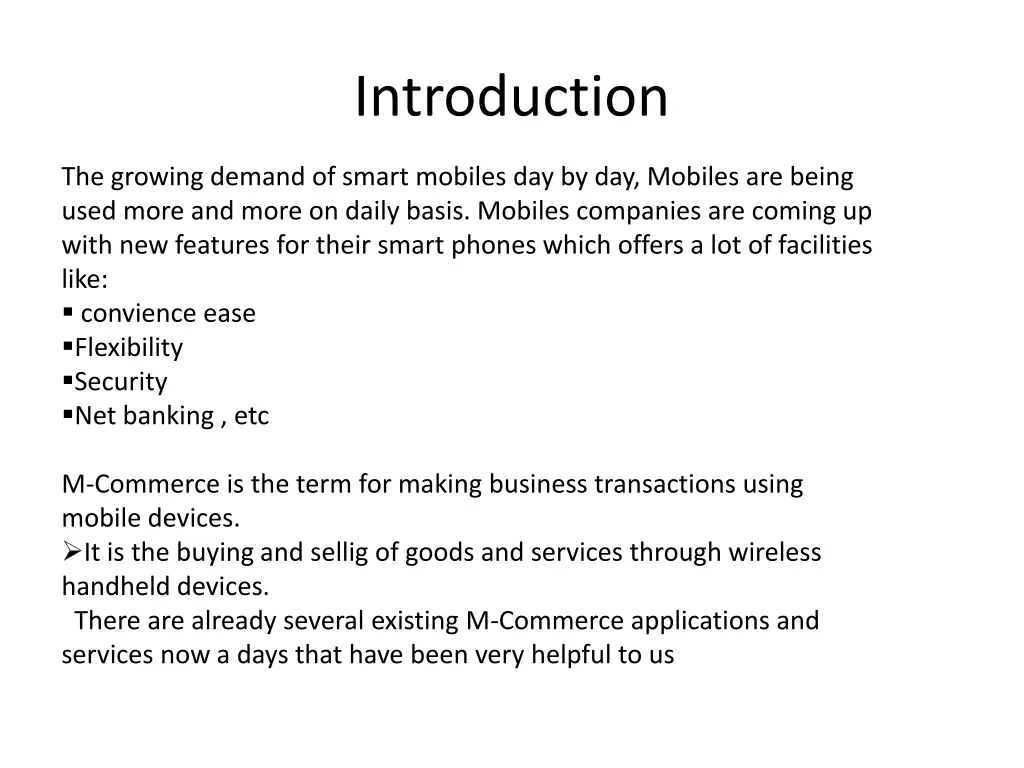 introduction