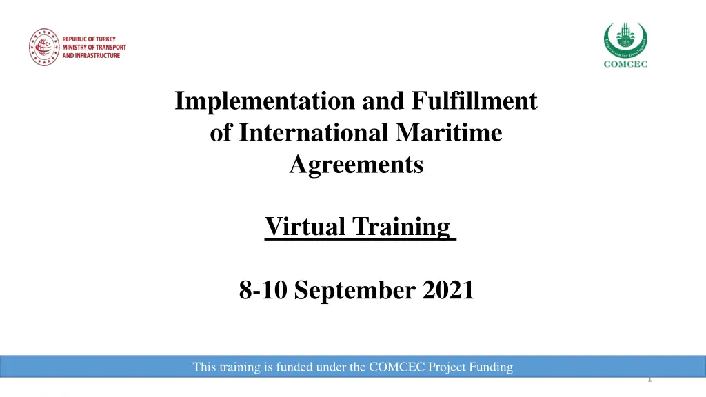 implementation and fulfillment of international