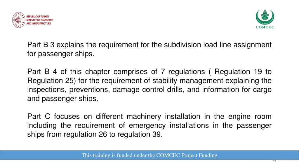 part b 3 explains the requirement