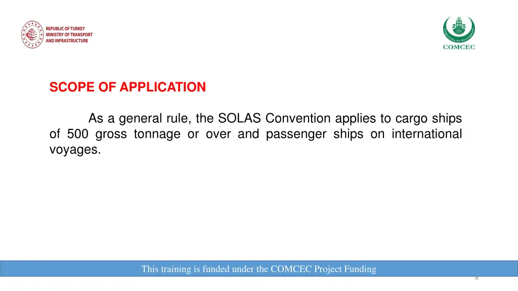 scope of application