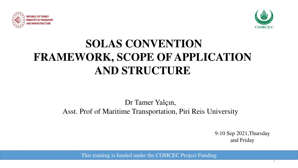 solas convention framework scope of application