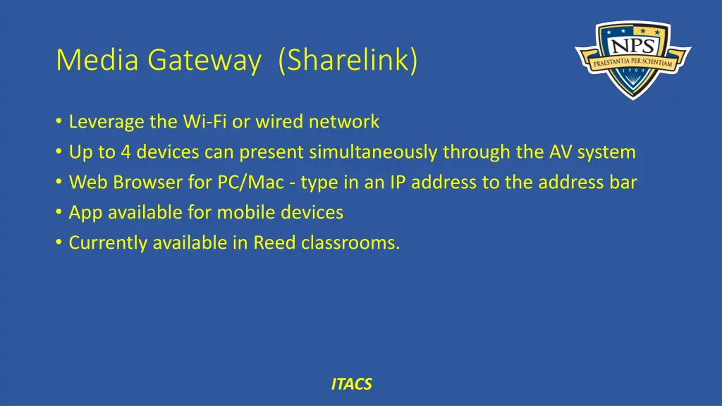 media gateway sharelink