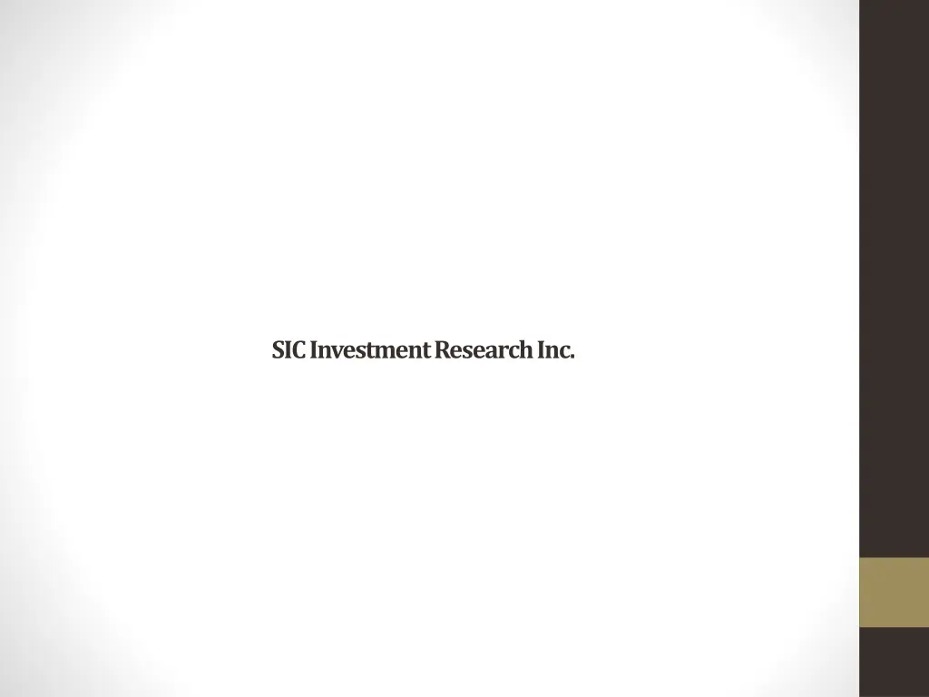 sic investment research inc