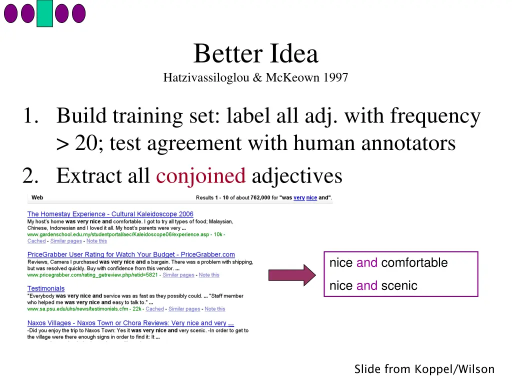 better idea hatzivassiloglou mckeown 1997