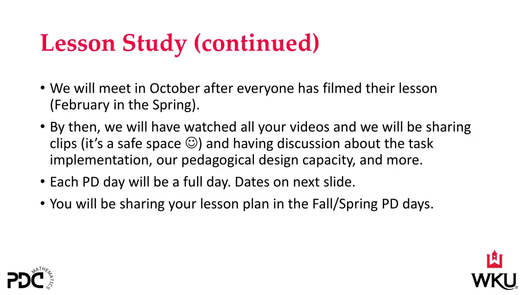 lesson study continued