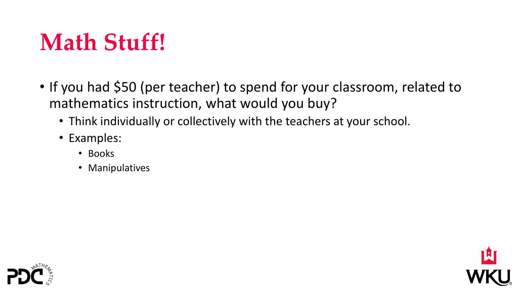 math stuff