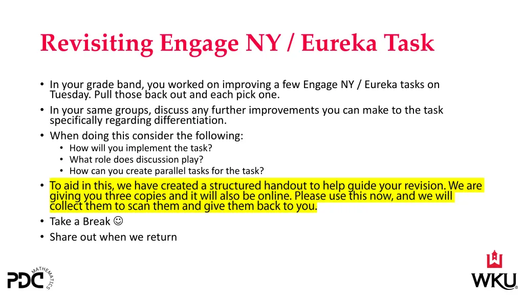 revisiting engage ny eureka task