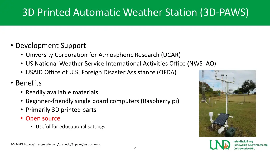 3d printed automatic weather station 3d paws