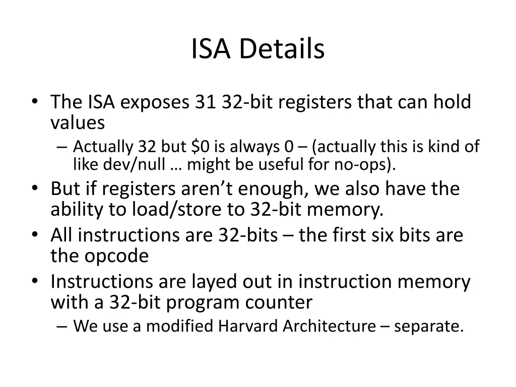 isa details