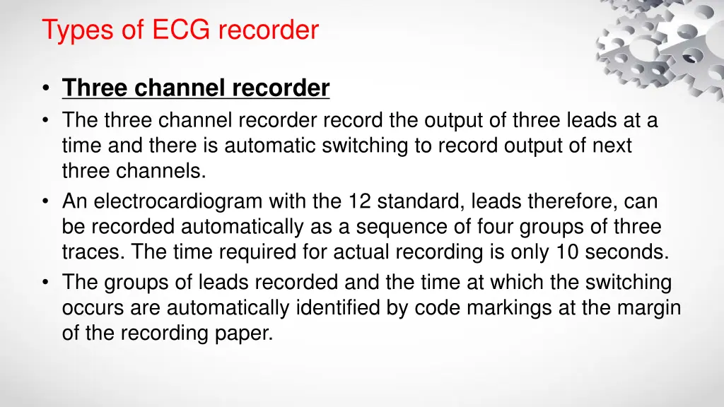 types of ecg recorder 1