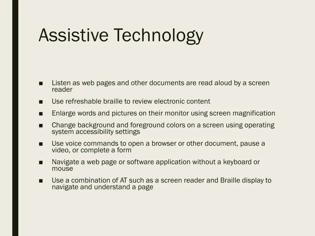 assistive technology