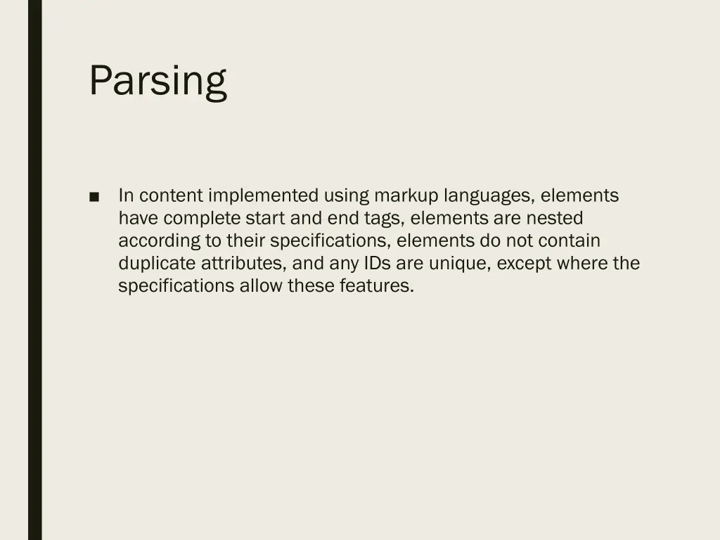 parsing