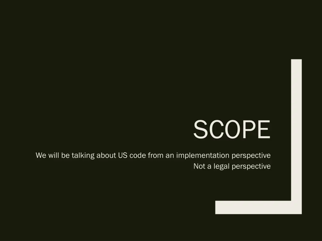 scope