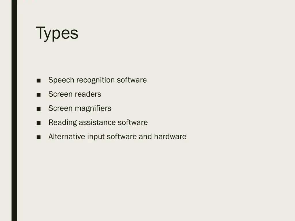 types