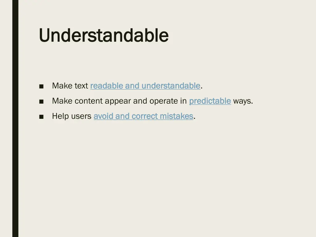 understandable understandable