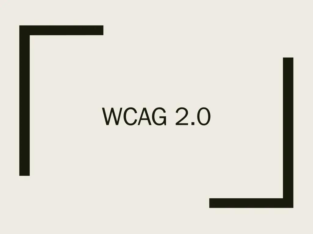 wcag 2 0