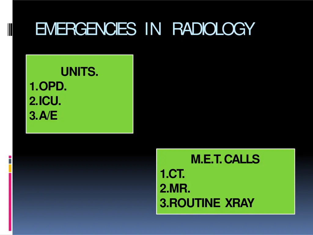 emergencies in radiology 1