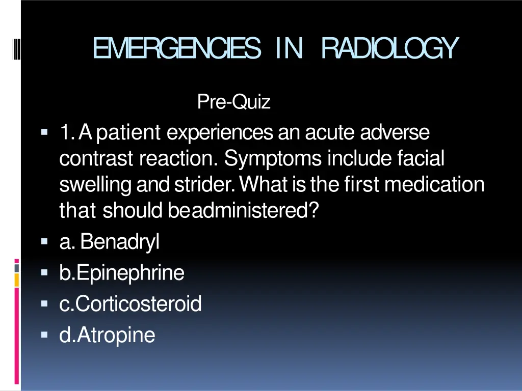 emergencies in radiology 2