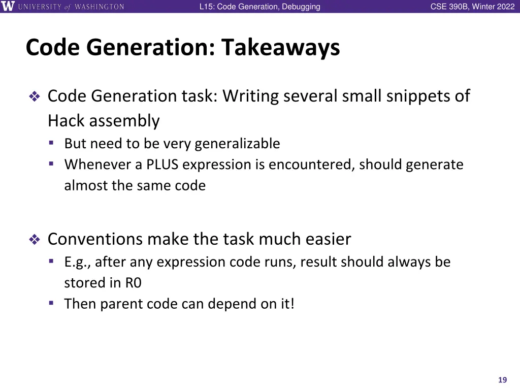 l15 code generation debugging 18