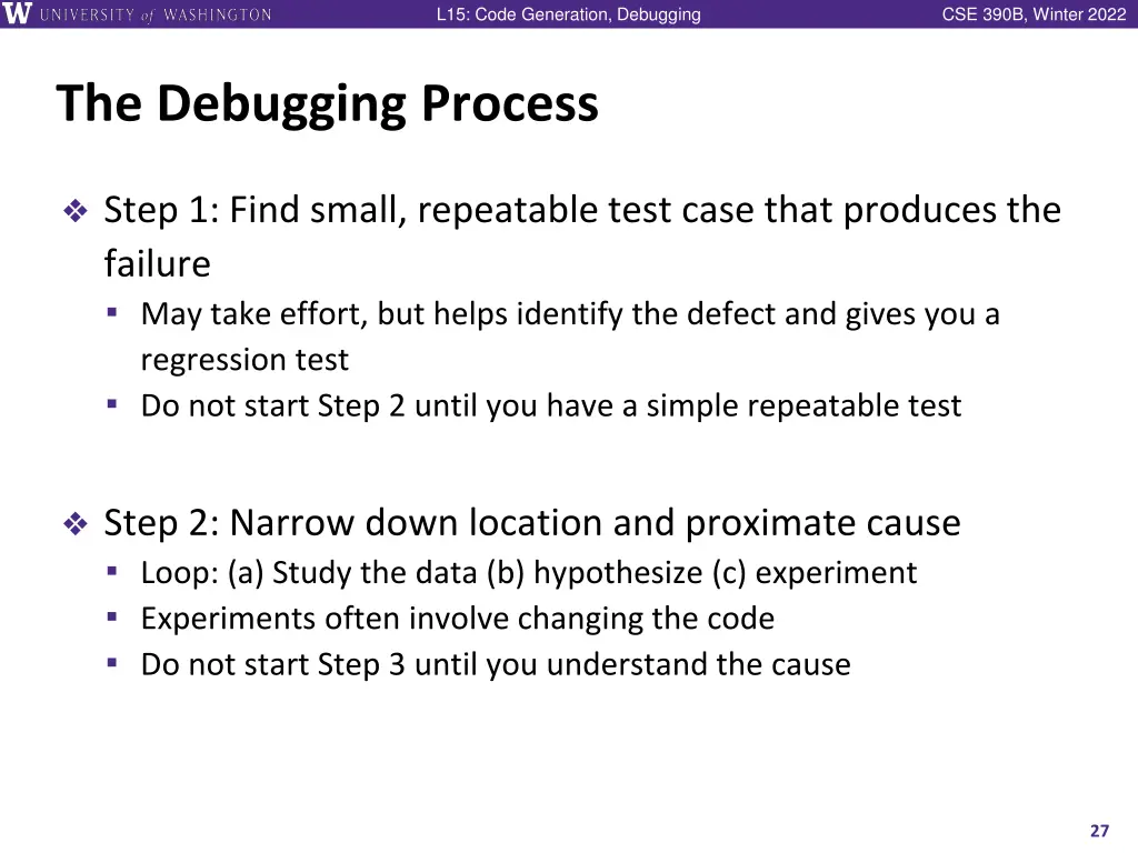 l15 code generation debugging 26