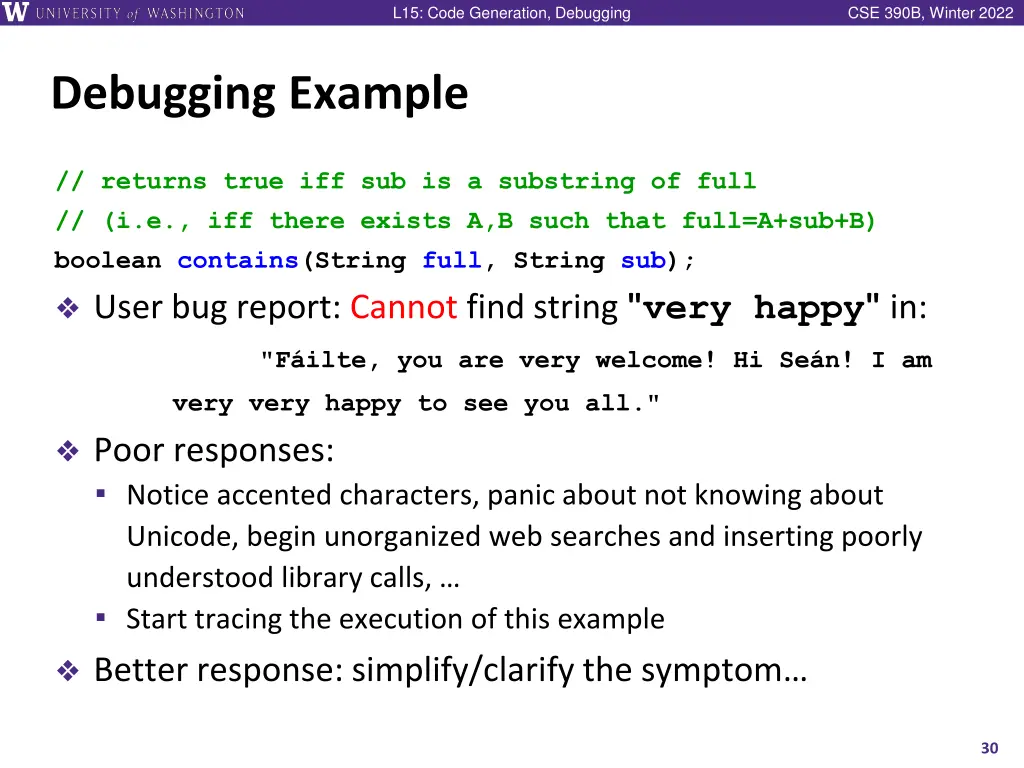 l15 code generation debugging 29