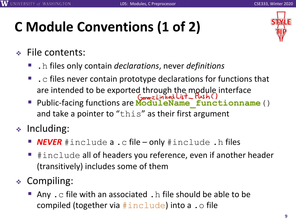 l05 modules c preprocessor 8