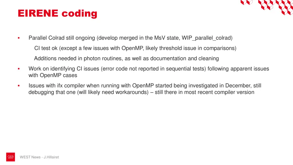 eirene coding