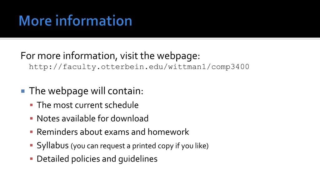 for more information visit the webpage http