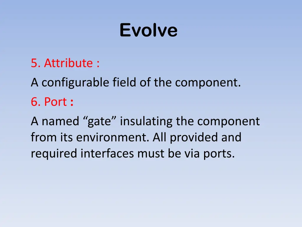 evolve 3