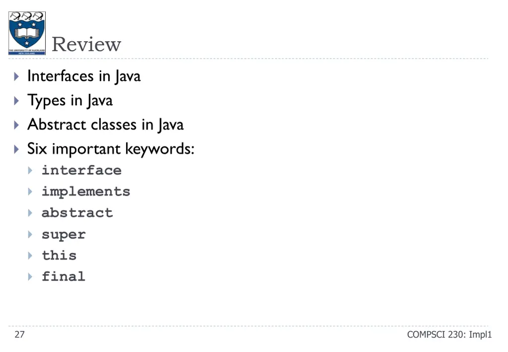 review