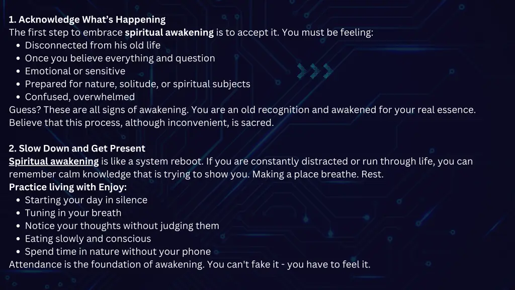 1 acknowledge what s happening the first step