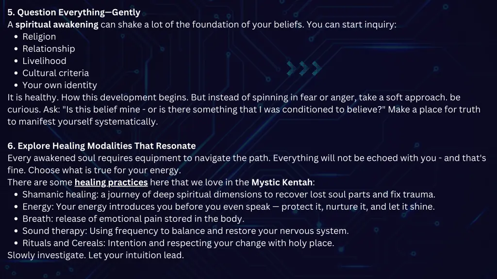 5 question everything gently a spiritual